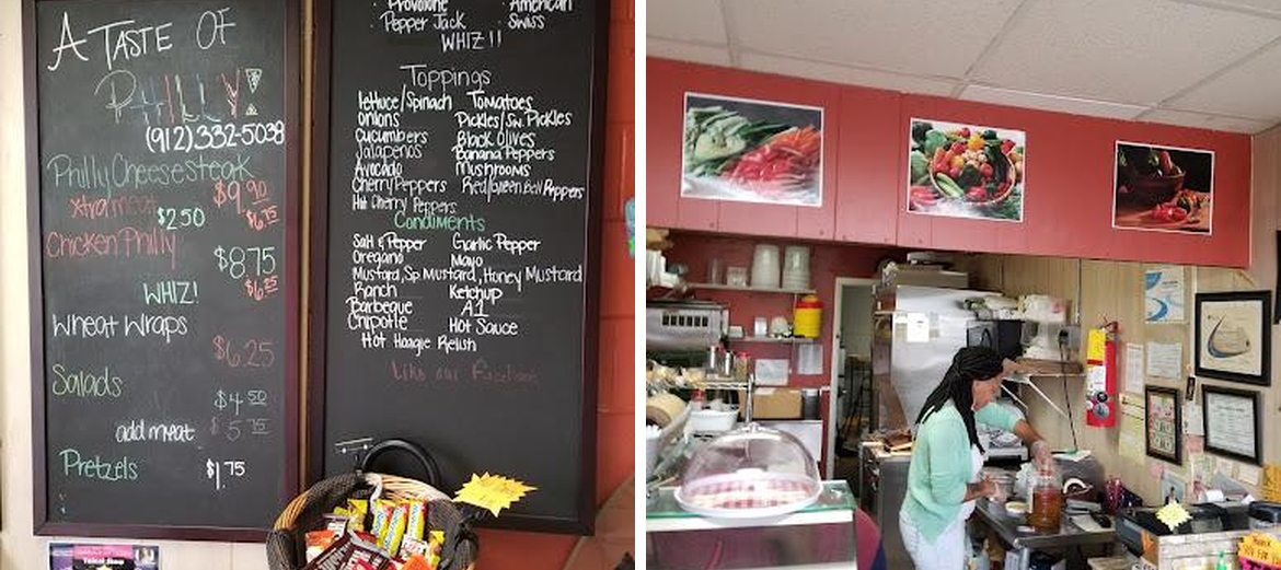 A Taste of Philly Menu